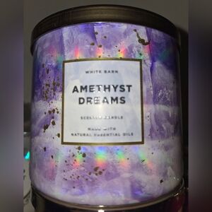 Amethyst Dreams 3-wick candle